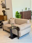 Classic Mninga Wood Sofa - 1.5M TZS - 2
