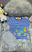 2pcs Kids Casual Wear Set (T-shirt & Shorts) - 3