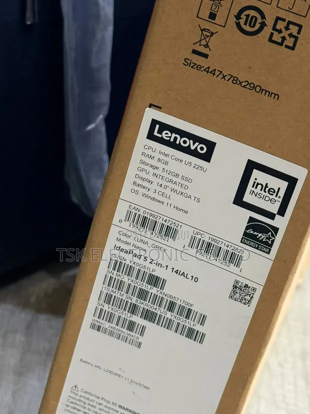 New Lenovo ThinkPad T22 Laptop - Intel Core Ultra 5, 8GB RAM, 512GB SSD - 1