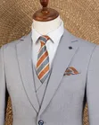 Suti ya Joselino 3-Piece Rangi ya Mvi - 1