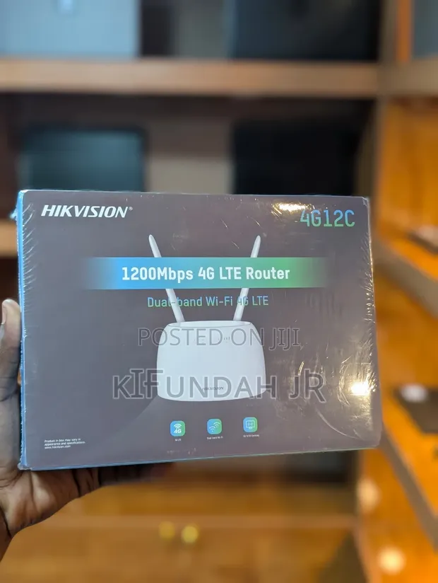 Hikvision 4G WiFi Router 1200Mbps Open Line - 1
