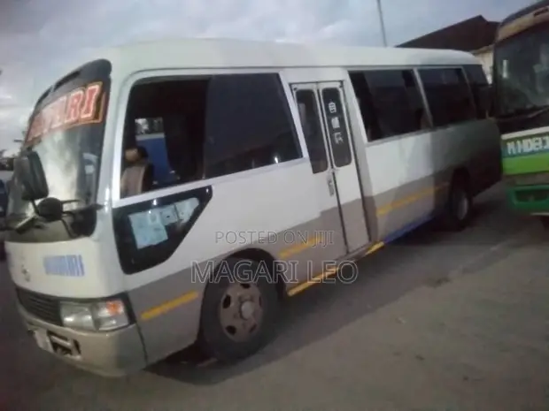 Toyota Coaster 2003 White - 1