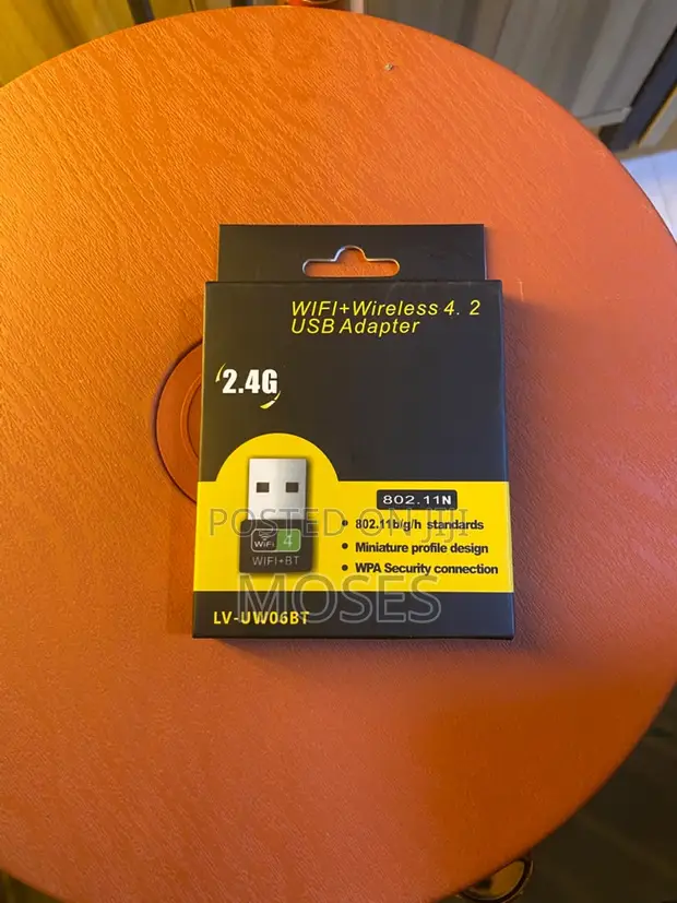 Kvm Wifi and Bluetooth USB Adapter - 1