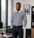 Daniel Alaves Wide Lapel Shirt for Men - 4