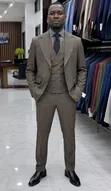 Luxury 3-Piece Double Button Suit - 5