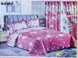 New Bedsheet Set with Curtains - 1