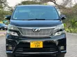 Toyota Alphard 2009 Nyeusi - 1