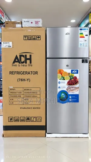 ADH Refrigerator Double Door 276L