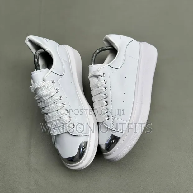 Alexander McQueen Men's Leather Sneakers - 1