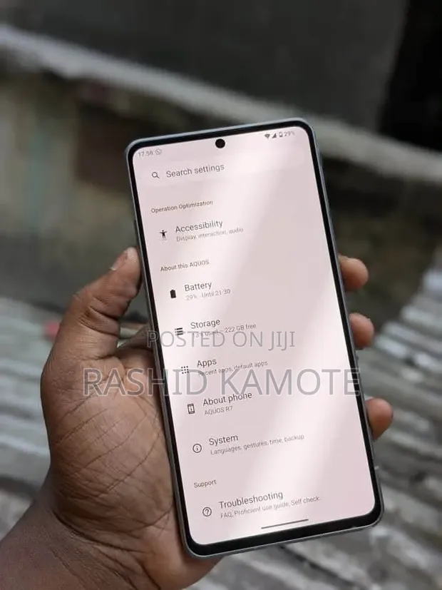 Sharp Aquos R7 256GB Silver - 1