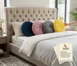 Plush Flower Cushions Set (4 pcs) - 3