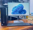 HP Z240 Workstation Desktop Computer with 22" Monitor - 4