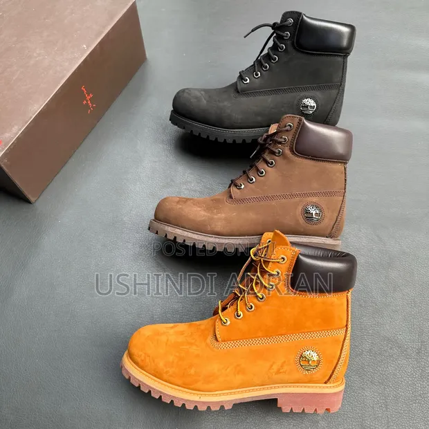Timz Leather Boots - Timberland Style - 1