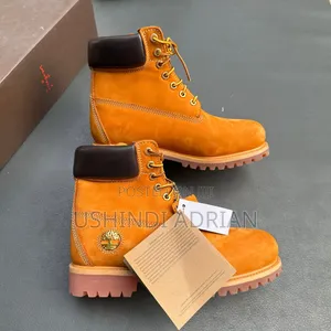 Timz Leather Boots - Timberland Style