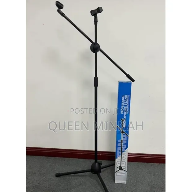 Professional Microphone Stand with Boom Arm - 1