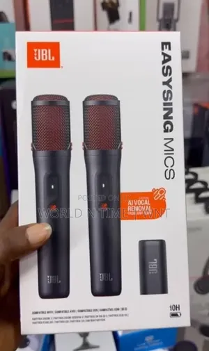 JBL Easysing Wireless Karaoke Set with 2 Mics