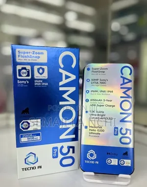 New Tecno Camon 50 Pro 256GB