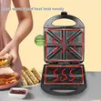 RAF Sandwich Maker R-230 with Non-Stick Coating - 2