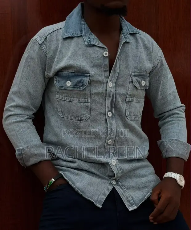 Men's Denim & Supply Denim Shirts - 1