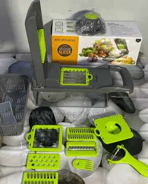 Kitchen Ideas 16-Piece Veggie Slicer Set with Grater & Peeler
