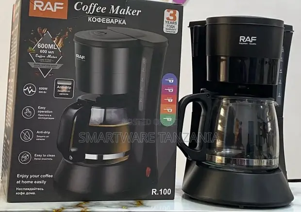 RAF Coffee Maker 600mL, 600W, Anti-Drip - 1