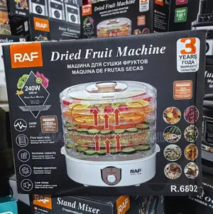 RAF 240W Food Dehydrator with 5 Layer Trays