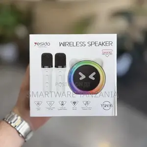 Yesido YSW36 Wireless Karaoke Speaker with 2 Microphones