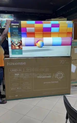 Hisense 70-Inch 4K UHD Smart TV with Dolby Vision