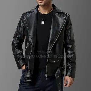 Boss Classic Biker Leather Jacket