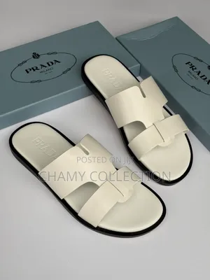 Original Prada Leather Sandals