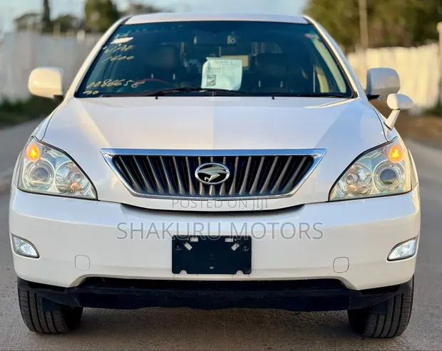 Toyota Harrier 2008 Pearl White - 1
