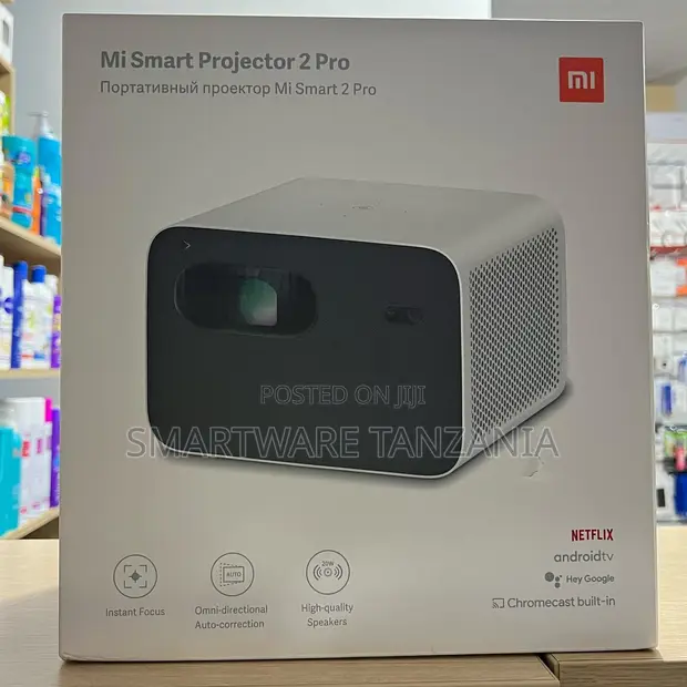 Mi Smart Projector 2 Pro, 1080P Portable Android TV - 1