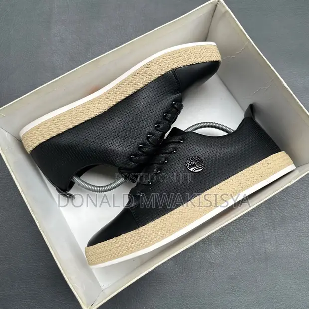 Timberland Woven Leather Sneakers - 1