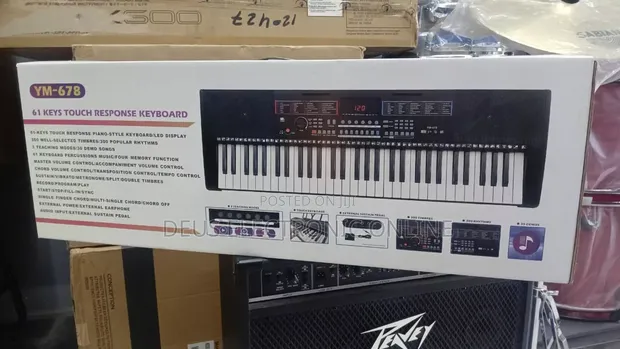 Brand New Keyboard with Stand - TZS 450,000 - 1