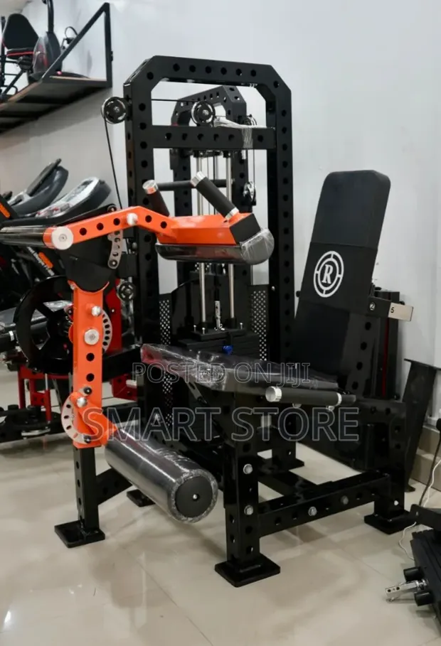 Bodyfit Leg Curl Hack Squat Machine Nzito - 1