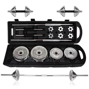50kg Heavy Duty Dumbbell Set - Brand New