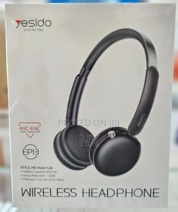 Yesido EP13 Wireless Bluetooth Headphones with ANC - 1