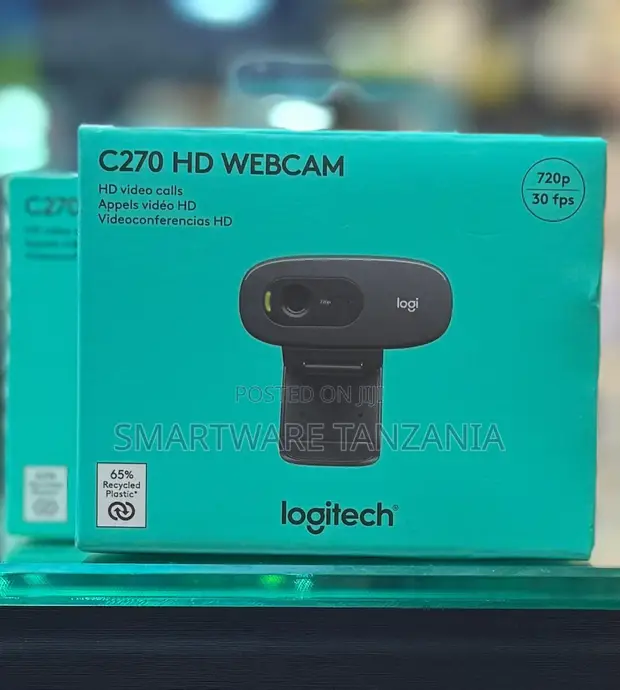 Logitech C270 HD Webcam, 720p, 30 FPS - 1