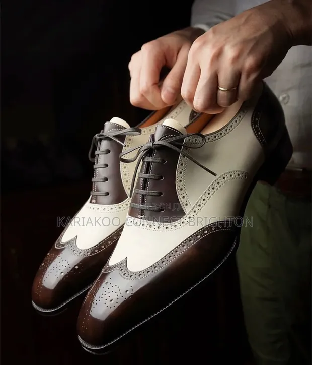 De Rossi Spectator Oxford Wingtip Brogue Shoes - 1