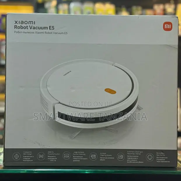 Xiaomi Robot Vacuum E5, 2000Pa Suction, App Control - 1