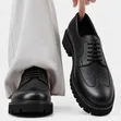 Chunky Sole Derby Shoes - 4