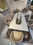Zuo Modern Luxury Rectangular Dining Table Set (6 Seater) - 4