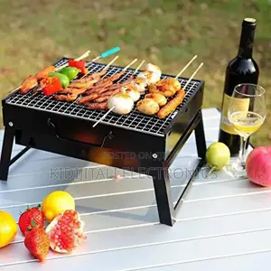 Portable Charcoal BBQ Grill (Folding)