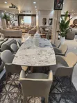 Seti ya Dinning ya Zuo Modern kwa Watu 8 - 2