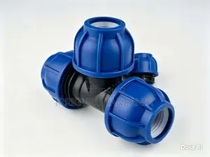 Blue Tee Compline Pipe Fitting