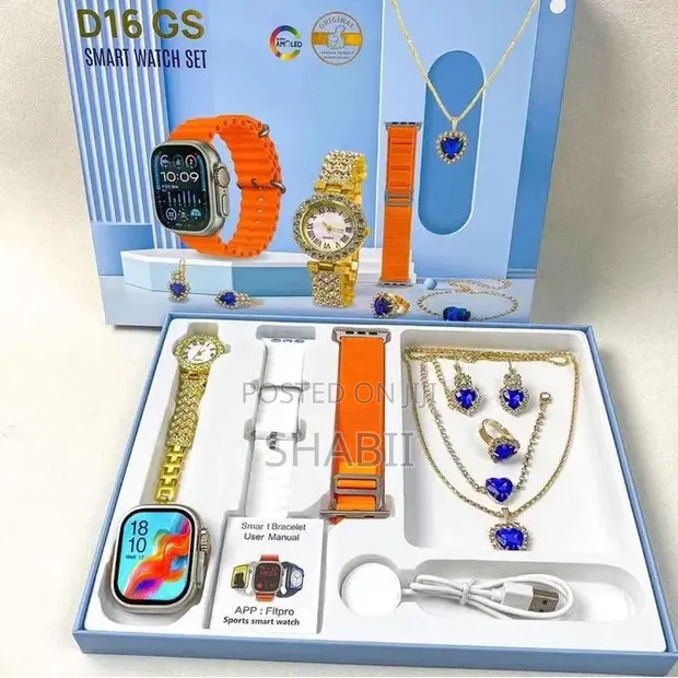 Smart Watch Y99C 4G Dhahabu - 1