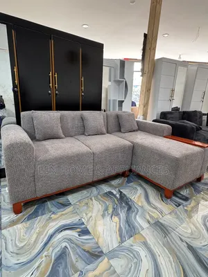 L-Shape Sofa - Brand New Grey