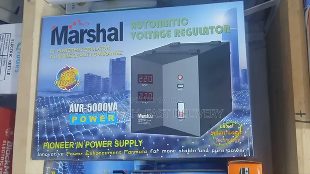 Marshal 5000W Digital Automatic Voltage Regulator - 1