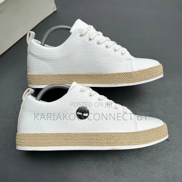Viat Vya Timberland vya Wanaume vya Ngozi Iliyofumwa - 1