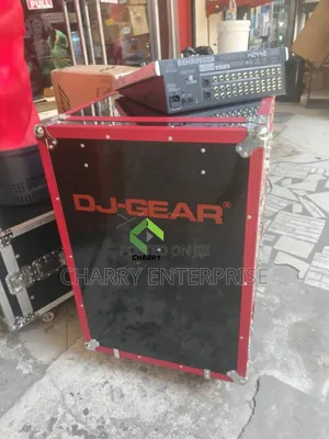 DJ Gear Flight Case Music Rack Box 14U Heavy Duty
